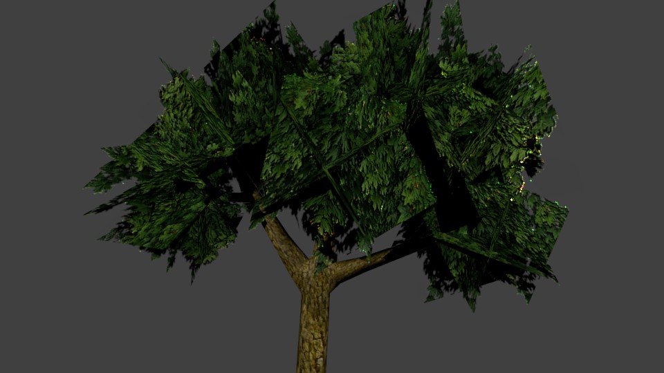 Tree low poly preview image 1